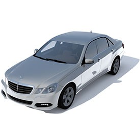 Mercedes E-Class 3D Object | FREE Artlantis Objects Download